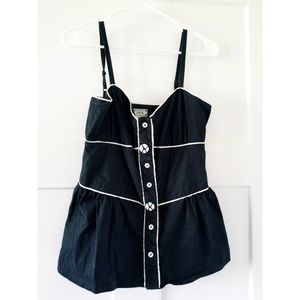 Viola button up cami